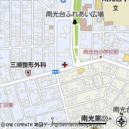 七十七銀行南光台支店 ＡＴＭ周辺の地図