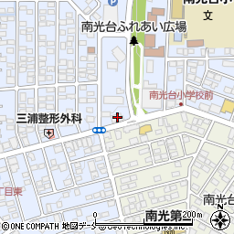 七十七銀行南光台支店周辺の地図