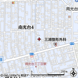 宮城県仙台市泉区南光台4丁目周辺の地図
