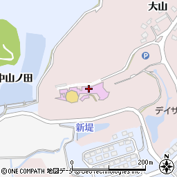 七ヶ浜国際村　国際村ホール周辺の地図