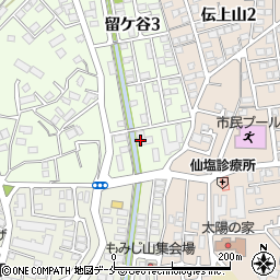 悠泉多賀城周辺の地図