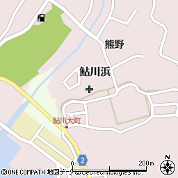 宮城県石巻市鮎川浜熊野25-2周辺の地図