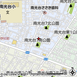 リラックス南光台周辺の地図