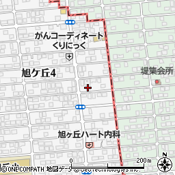 ドリーム旭ヶ丘周辺の地図