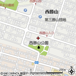 宮城県仙台市青葉区西勝山8周辺の地図