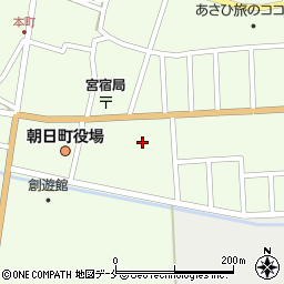 ＪＡさがえ西村山ＪＡアグリ朝日店周辺の地図