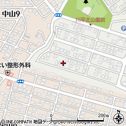 宮城県仙台市青葉区西勝山3周辺の地図