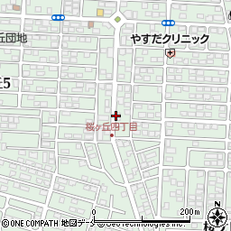 そば処 一休庵 桜ケ丘店周辺の地図