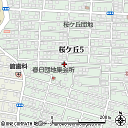 Ｂｅ－フローラ桜ケ丘周辺の地図