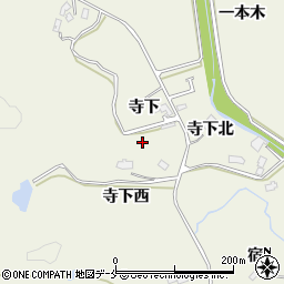 宮城県仙台市青葉区芋沢寺下周辺の地図