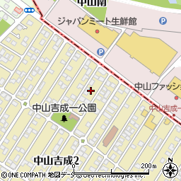 宮城県仙台市青葉区中山吉成1丁目10周辺の地図