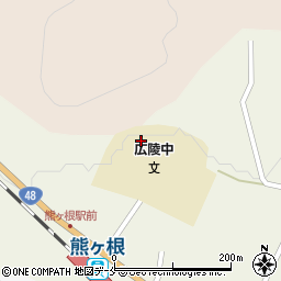 仙台市立広陵中学校周辺の地図