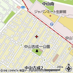 宮城県仙台市青葉区中山吉成1丁目13周辺の地図