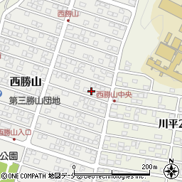 宮城県仙台市青葉区西勝山26-30周辺の地図