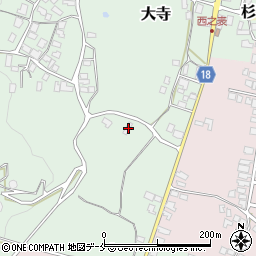 山形県東村山郡山辺町大寺97-1周辺の地図