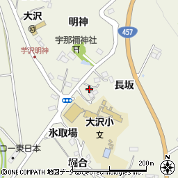 宮城県仙台市青葉区芋沢長坂18周辺の地図