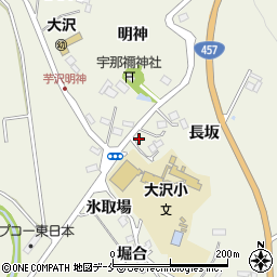 宮城県仙台市青葉区芋沢長坂5周辺の地図