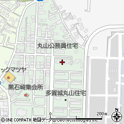 東北管区警察学校住宅周辺の地図