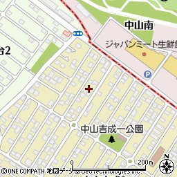 宮城県仙台市青葉区中山吉成1丁目15周辺の地図