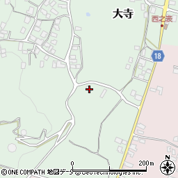 山形県東村山郡山辺町大寺95周辺の地図