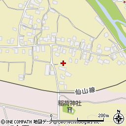 山形県山形市中里471周辺の地図