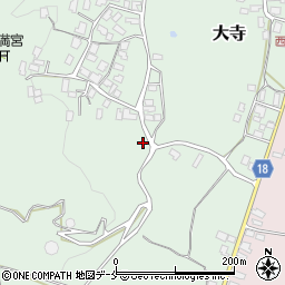 山形県東村山郡山辺町大寺249周辺の地図