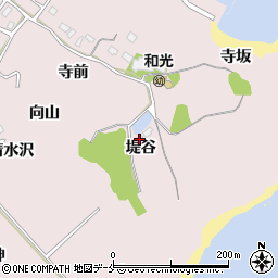 宮城県宮城郡七ヶ浜町花渕浜堤谷13周辺の地図