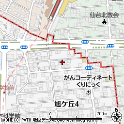 花柳登代子舞踊稽古場周辺の地図