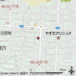 仙台銀行桜ケ丘支店 ＡＴＭ周辺の地図