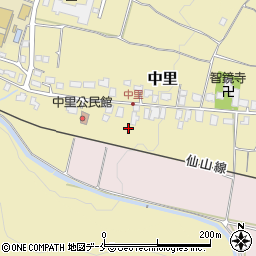 山形県山形市中里276周辺の地図