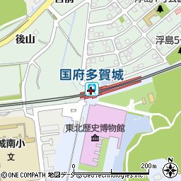 国府多賀城駅周辺の地図