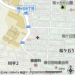 アップルハウス桜ケ丘周辺の地図