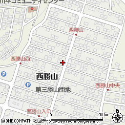 宮城県仙台市青葉区西勝山28-37周辺の地図