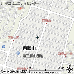 宮城県仙台市青葉区西勝山28-32周辺の地図