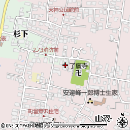 山形県東村山郡山辺町大寺1770-7周辺の地図