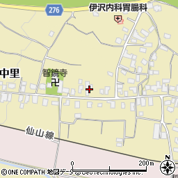 山形県山形市中里373周辺の地図