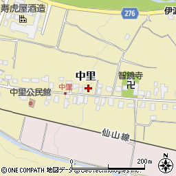 山形県山形市中里289周辺の地図