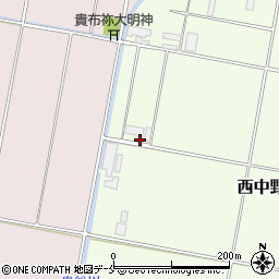 山形県山形市西中野77周辺の地図