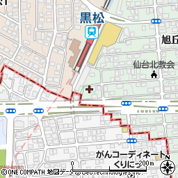 グランカーサ黒松周辺の地図