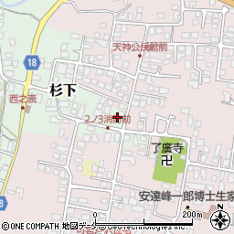 山形県東村山郡山辺町大寺1772周辺の地図