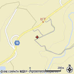 山形県東村山郡山辺町杉下381周辺の地図