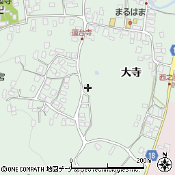 山形県東村山郡山辺町大寺131-4周辺の地図