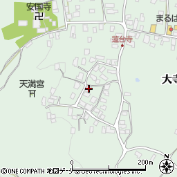 山形県東村山郡山辺町大寺291周辺の地図