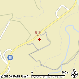 山形県東村山郡山辺町杉下385周辺の地図