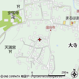 山形県東村山郡山辺町大寺313周辺の地図