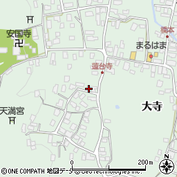 山形県東村山郡山辺町大寺570周辺の地図