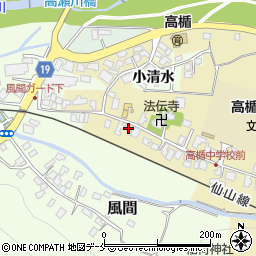 山形県山形市中里4551周辺の地図