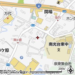 アネシス南光台東周辺の地図