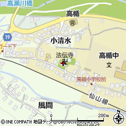 山形県山形市中里16周辺の地図