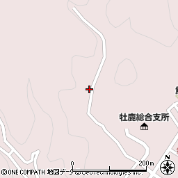 宮城県石巻市鮎川浜鬼形山404周辺の地図